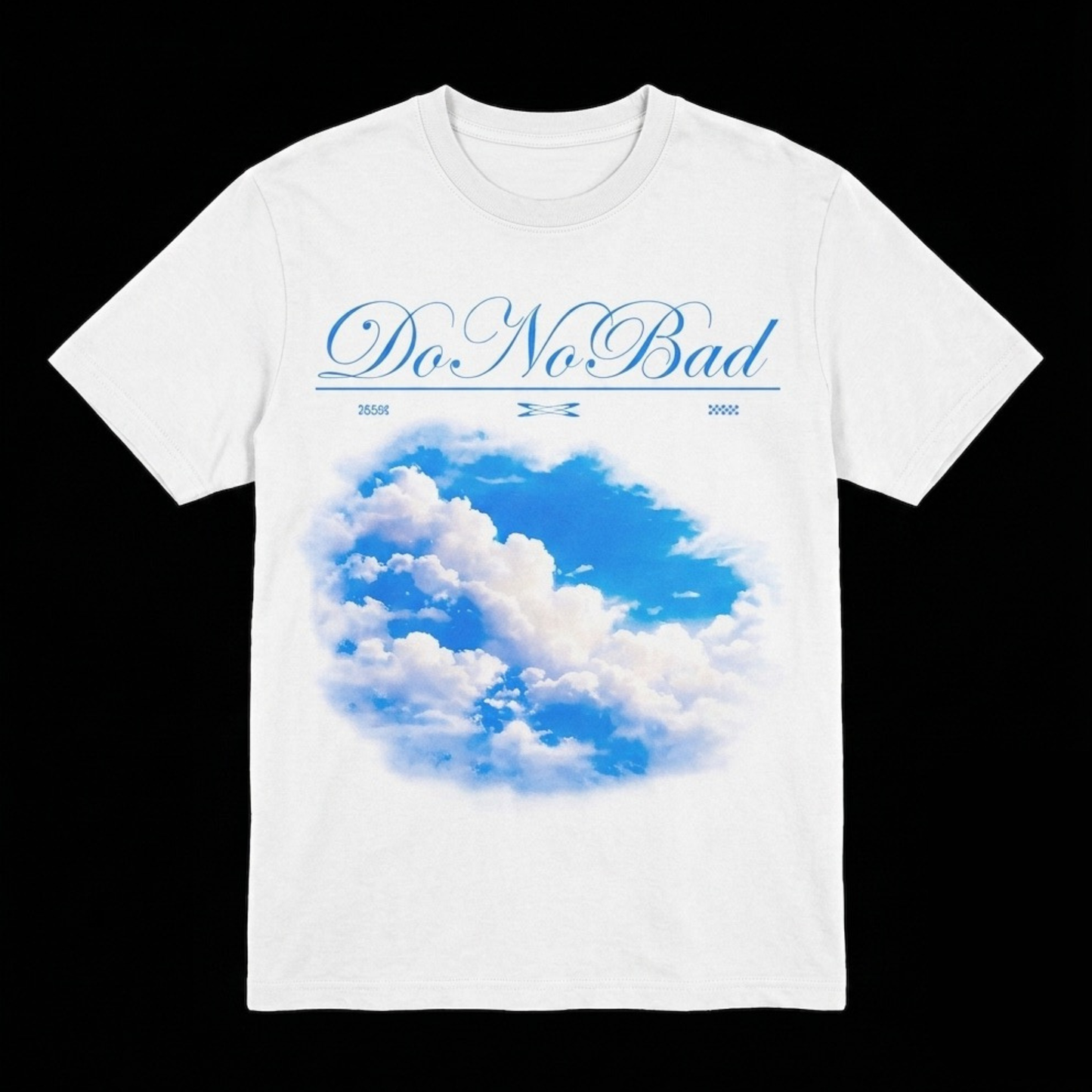 Do No Bad White Tee