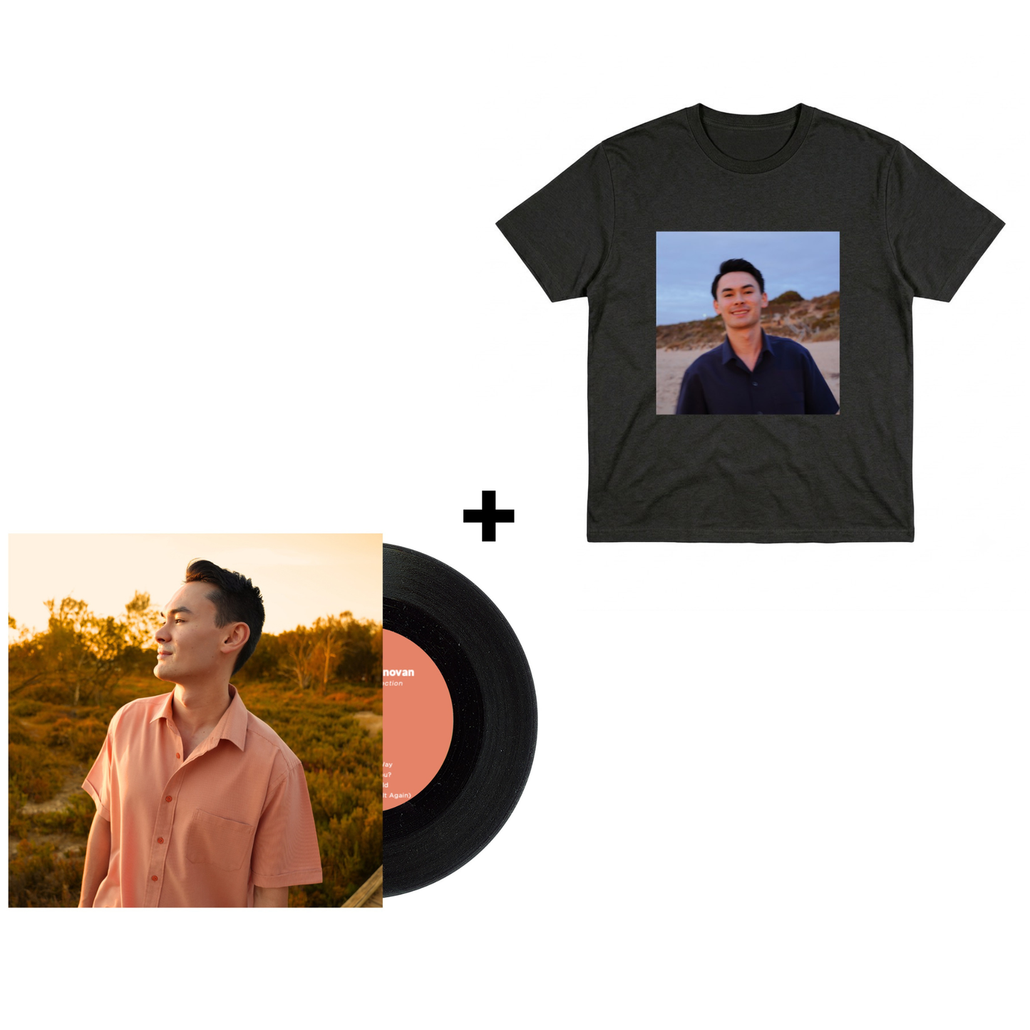 02 / Vinyl + Artist Coal Tee Bundle