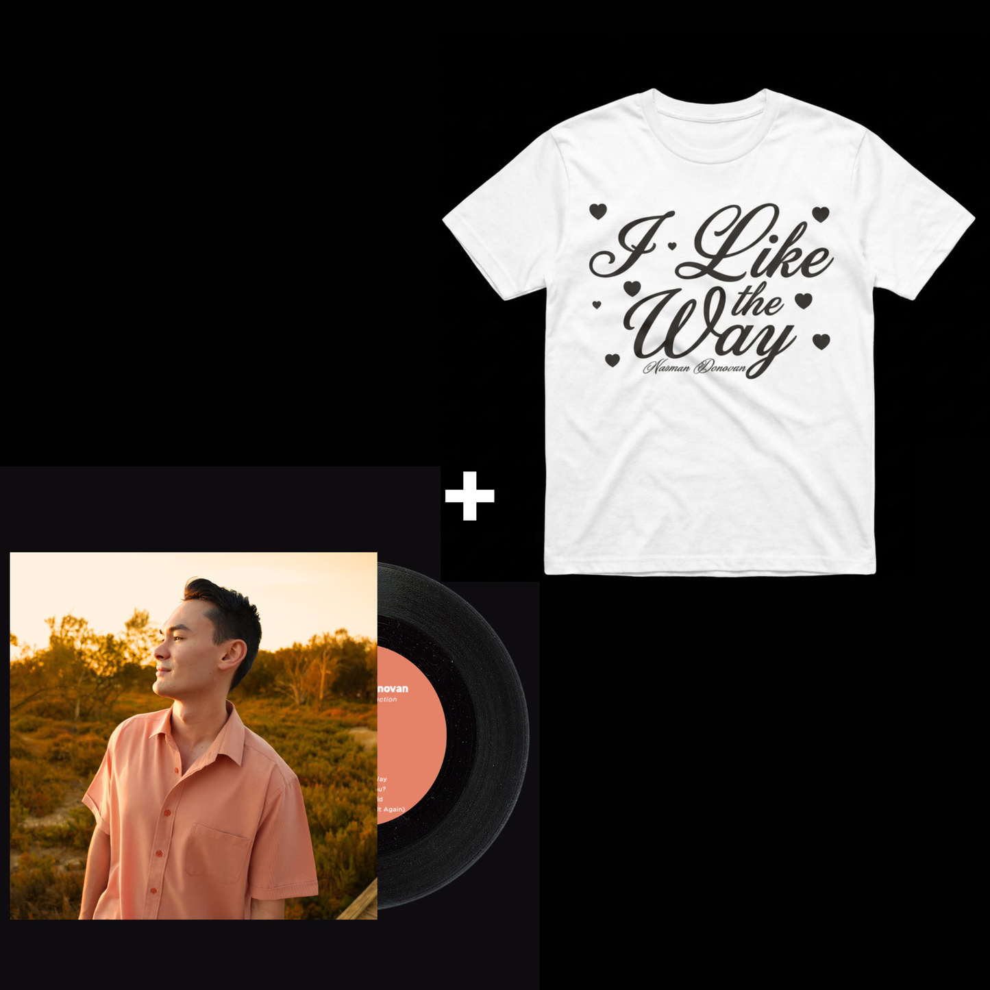 02 / Vinyl + I Like the Way White Tee Bundle