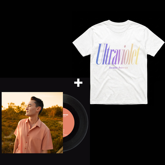 02 / Vinyl + Ultraviolet White Tee Bundle