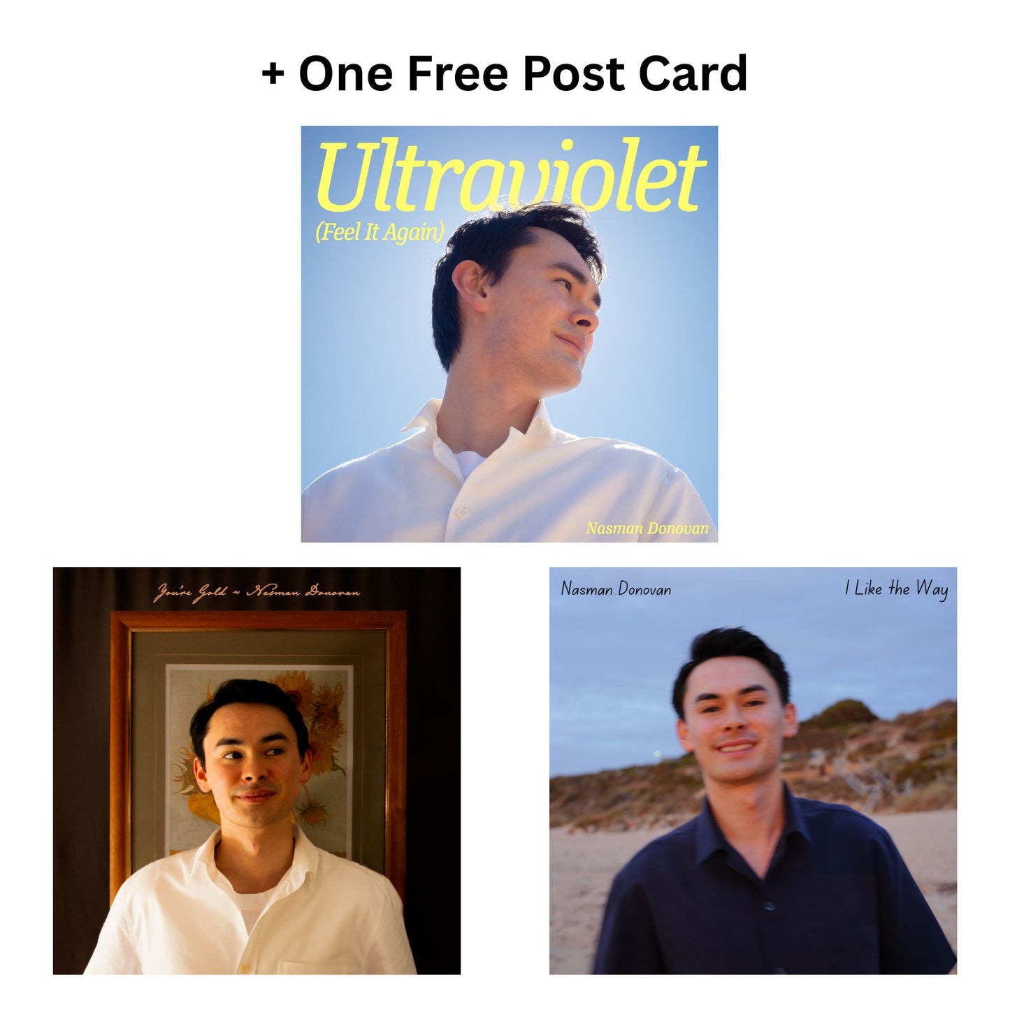 02 / CD + Artist Coal Tee Bundle
