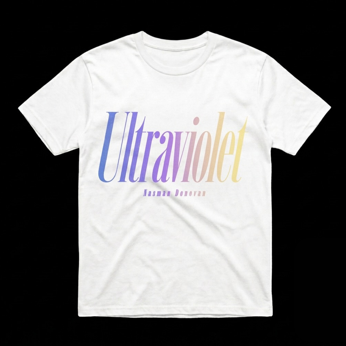 Ultraviolet White Tee